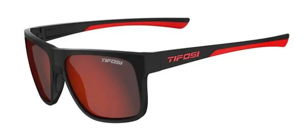 Tifosi Swick Satin Black/Crimson