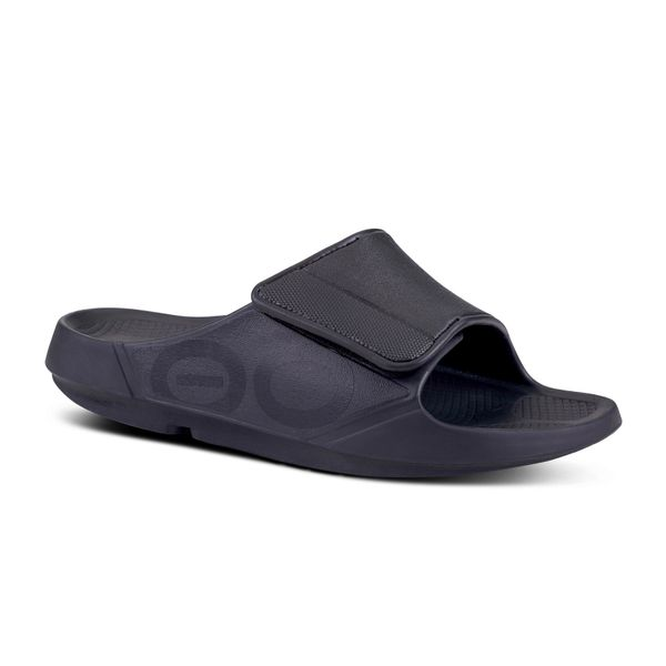 Oofos Footwear OOahh Sport Flex Black/White