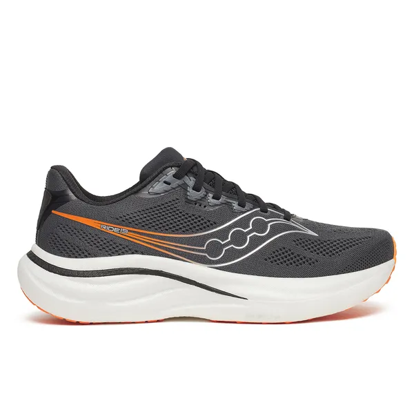 Saucony Men's Ride 19 shadow/black