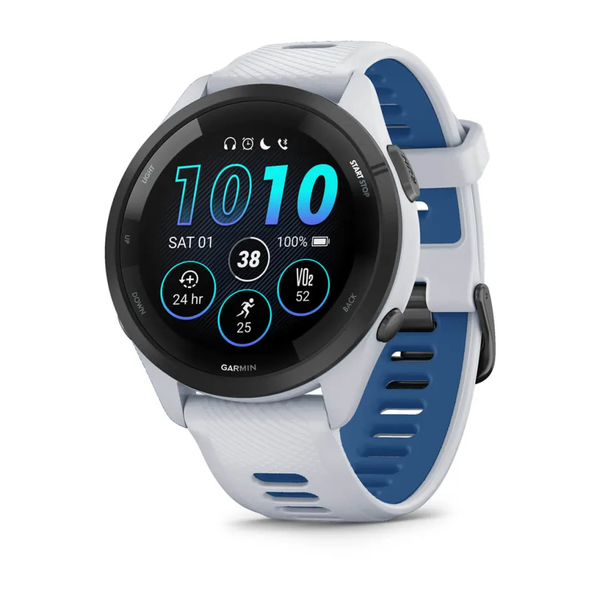 Garmin Forerunner 265 Black Bezel with Whitestone Case
