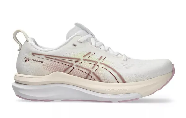 Asics Women's GEL-KAYANO 33 white/hazy lilac