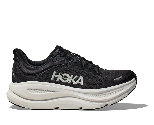 Hoka Men's BONDI 9 X-WIDE BLACK / WHITE